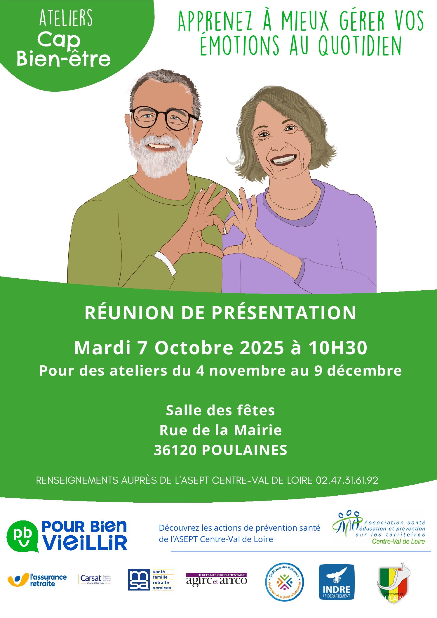 Affiche CAP Poulaines